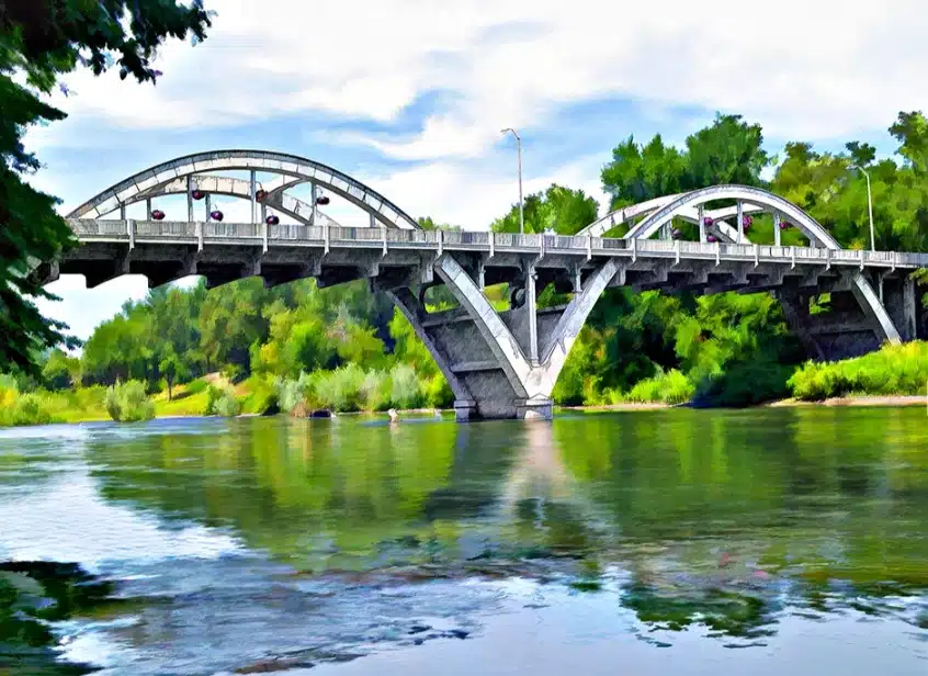 Grants Pass Caveman Bridge