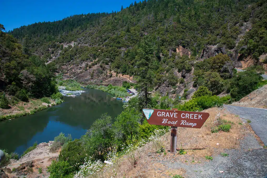 Grave Creek Boat Launch
