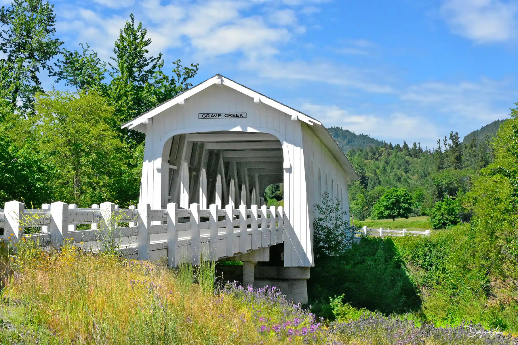 Grave Creek Covered Bridge