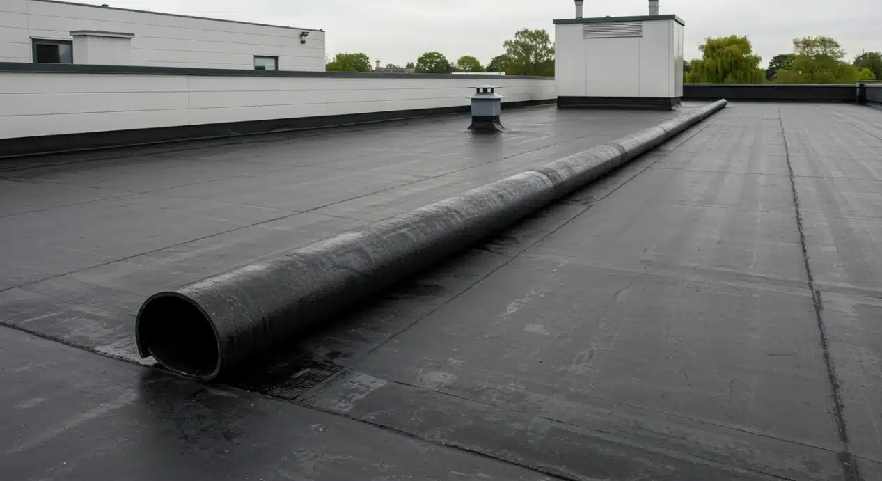 Durable Membrane Roofing Installation for Flat Roofs