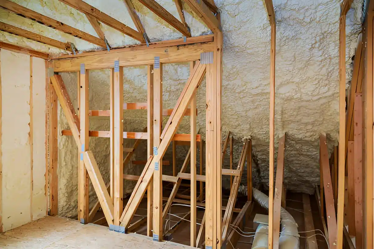 How Spray Foam Prevents Energy Loss in Older Homes