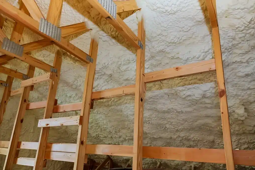 spray foam insulation work