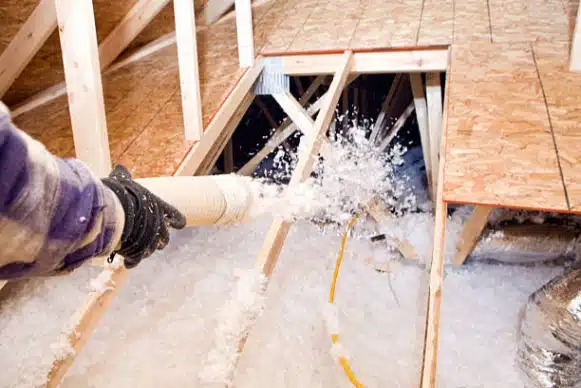 blown-in insulation services