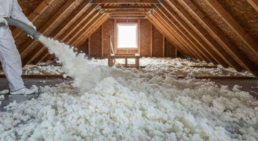 blown-in insulation services